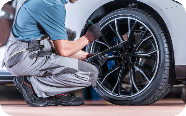 Lietota auto riepu un tehniskā stāvokļa pārbaude