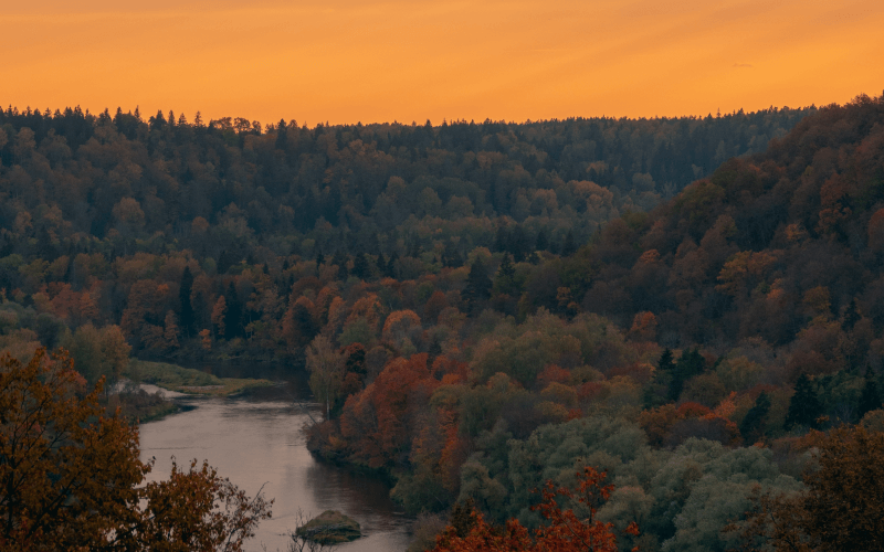 Живописный вид на долину Гауи Живописный вид на долину Гауи